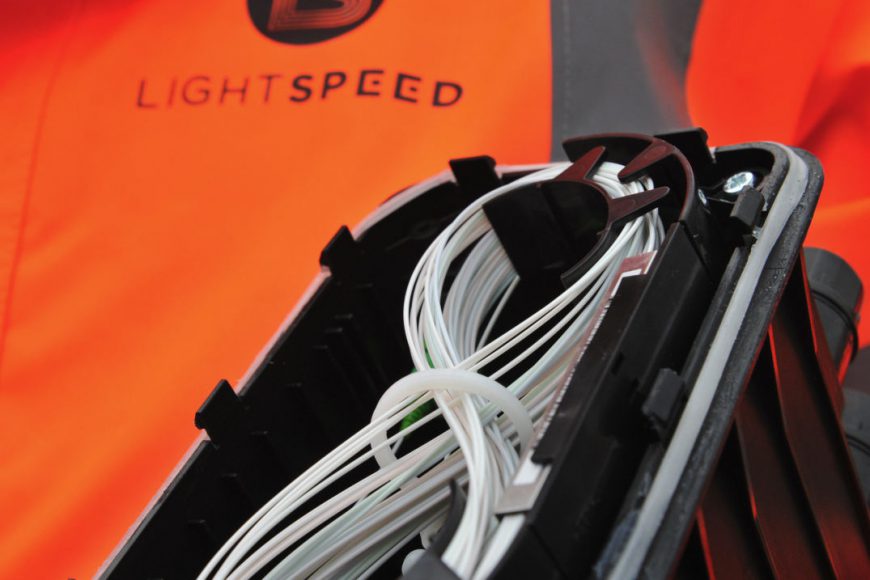 LightSpeed Broadband fibre cables