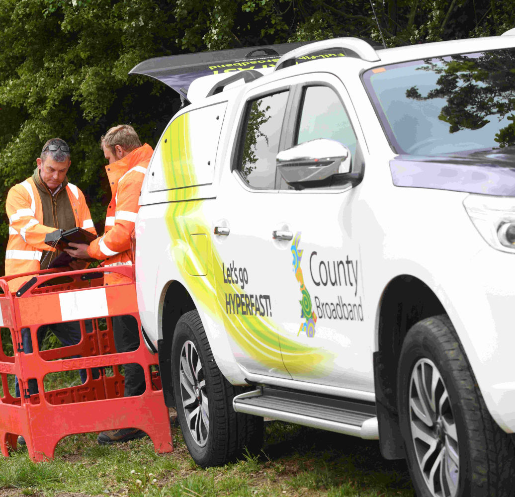 County Broadband Van and FTTP Engineers